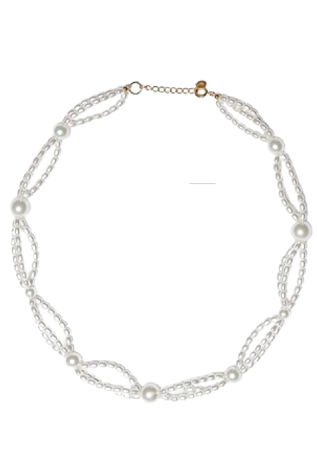 Sorelle Jewellery - Ripple Necklace - Forgyldt