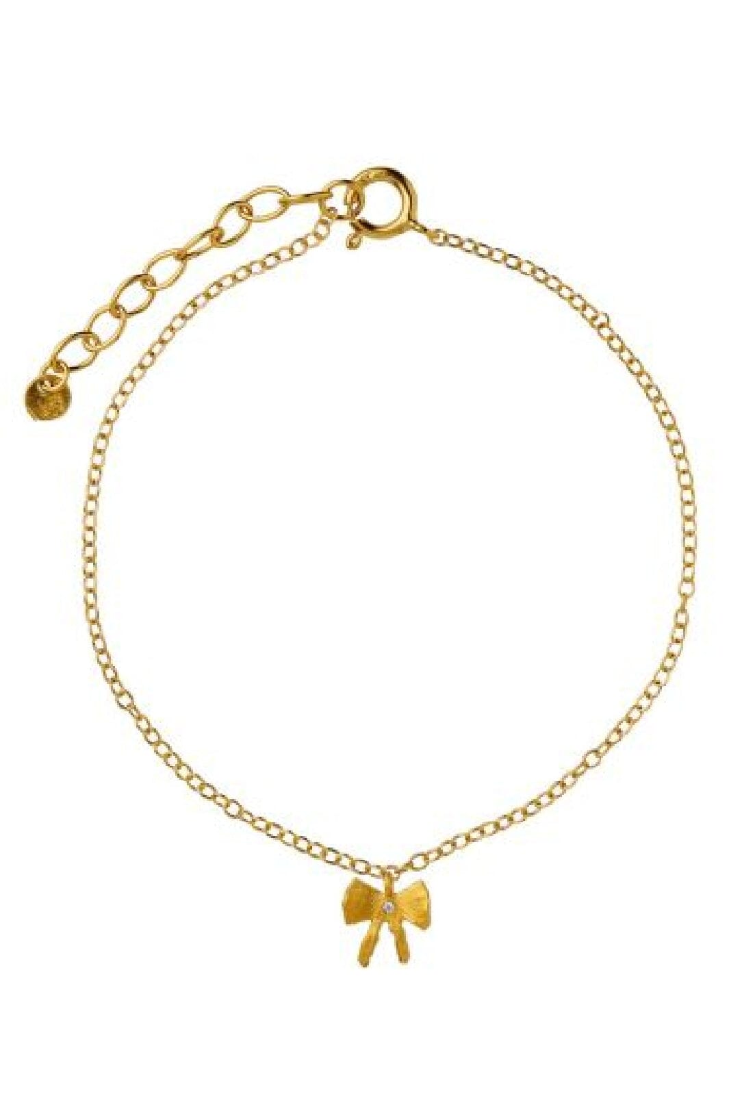 Stine A - Petit Bow With Stone Bracelet - 3216-02