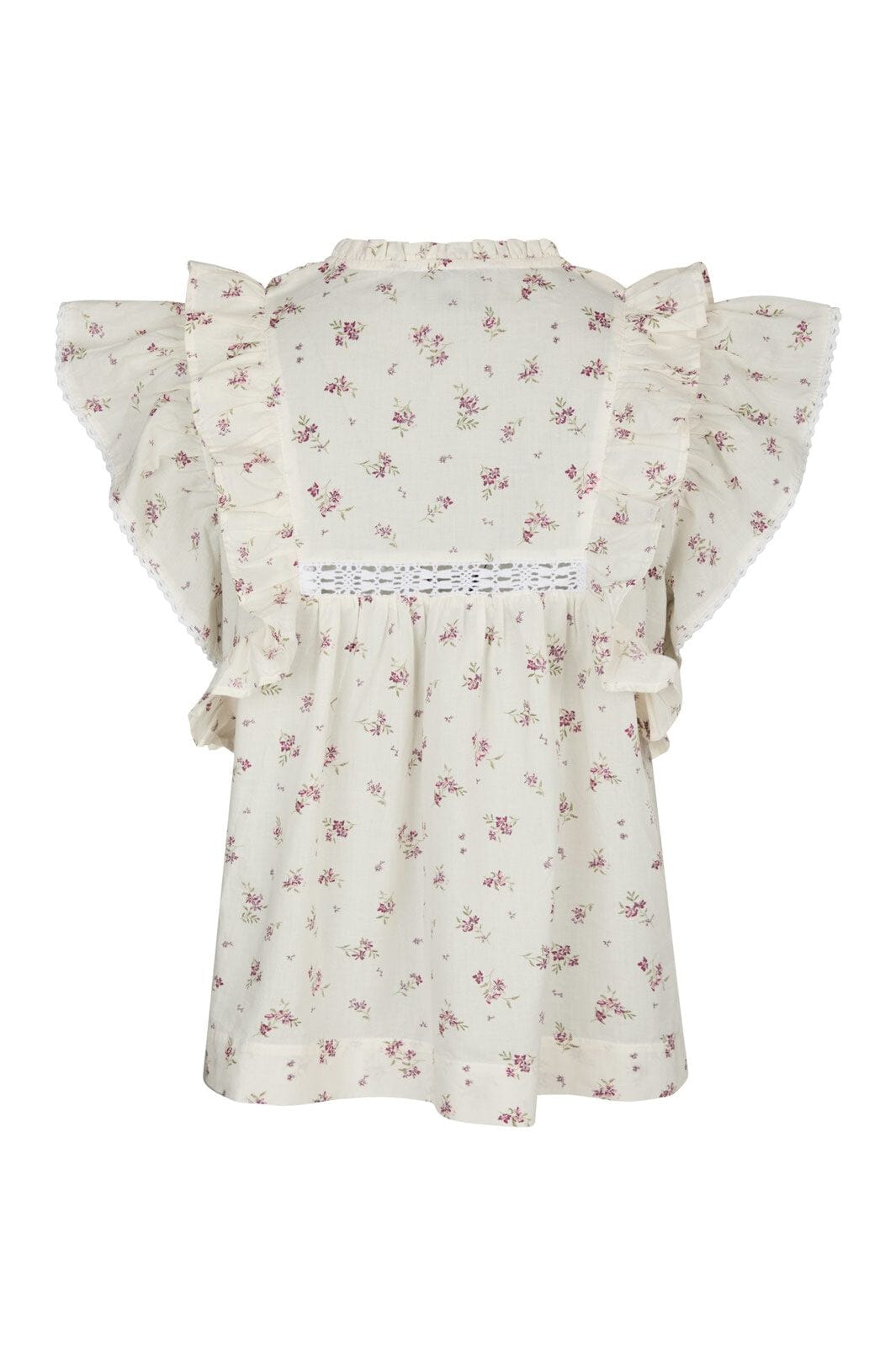 Forudbestilling - Neo Noir - Jayla Small Blossom Top 165648 - 122 - Creme Online nu