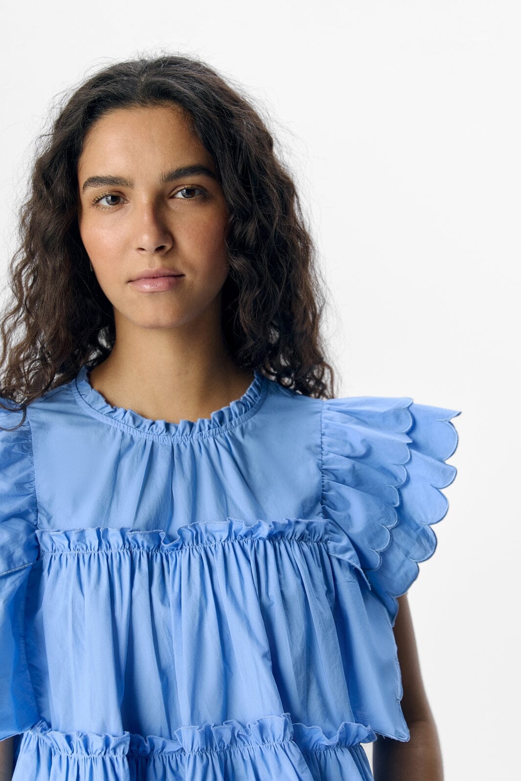 Object - Objhope S/L Top - 4777470 Cornflower Blue
