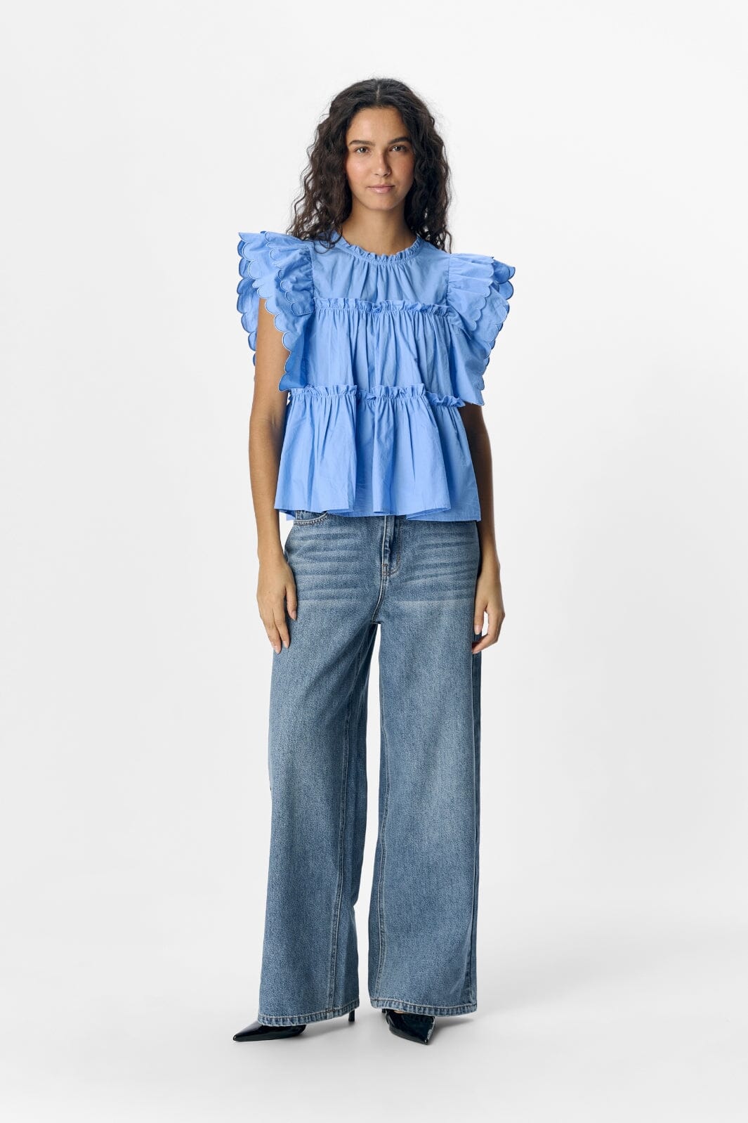 Object - Objhope S/L Top - 4777470 Cornflower Blue