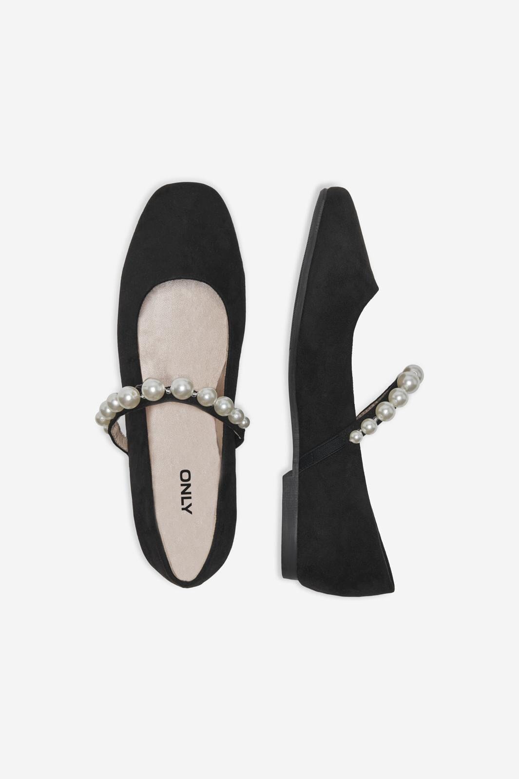 Only - Onlfiola Pearl Ballerina - 4565751 Black