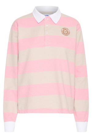 Ball - Bazambrotta Ls Polo - 141904 Pink Dolphin