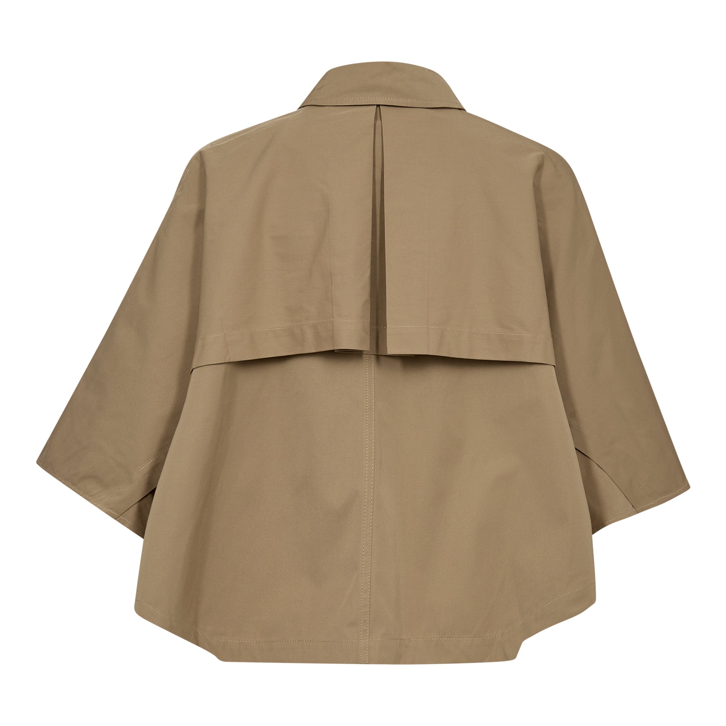 Co´couture - Franciscc Crop Cape Jacket 30272 - 16 Khaki