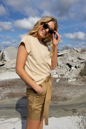 Liberte - Ulla-Tshirt - Cream Udsalg