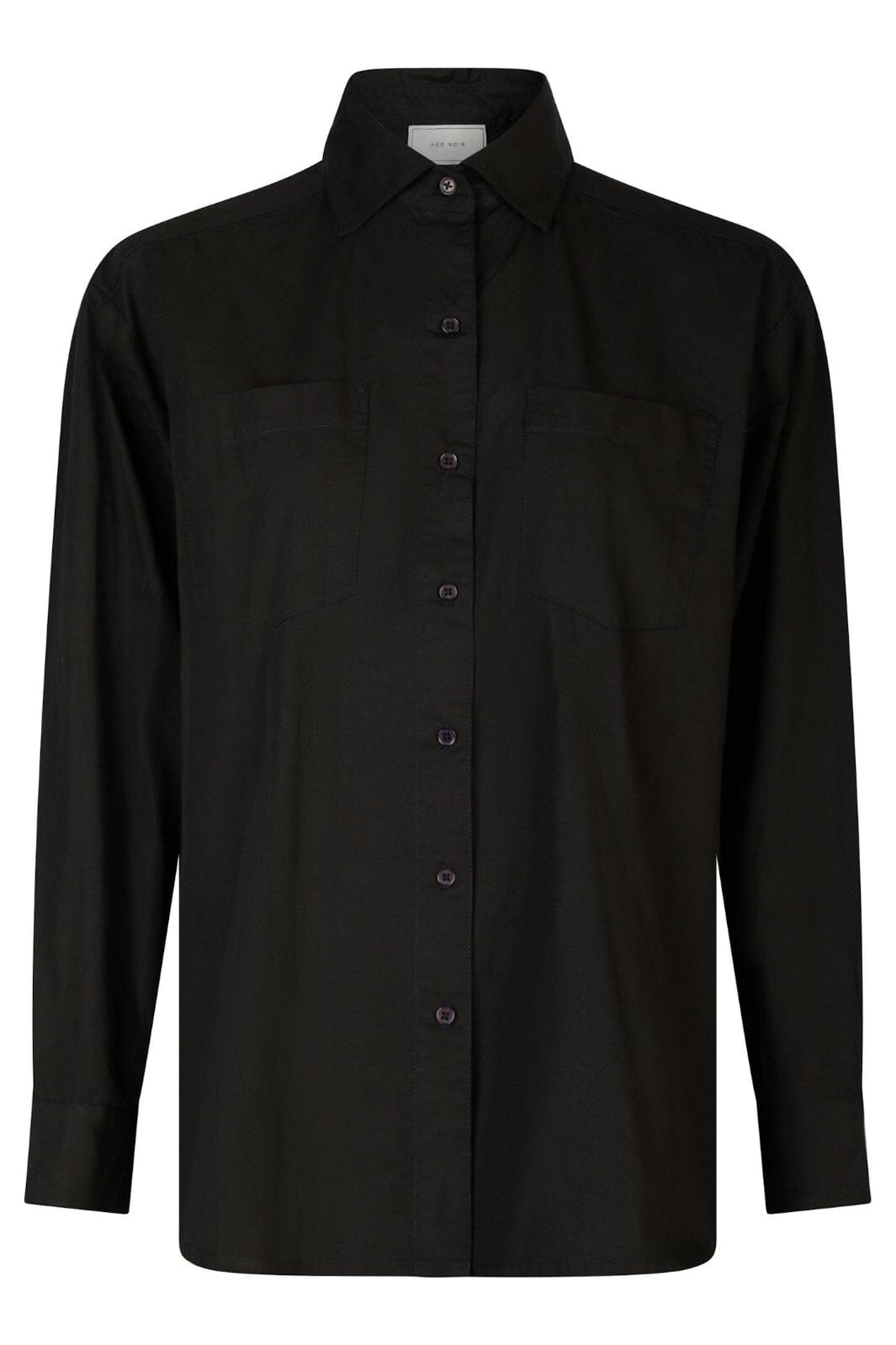 Neo Noir - Dalma C Poplin Shirt 164332 - Black Mode