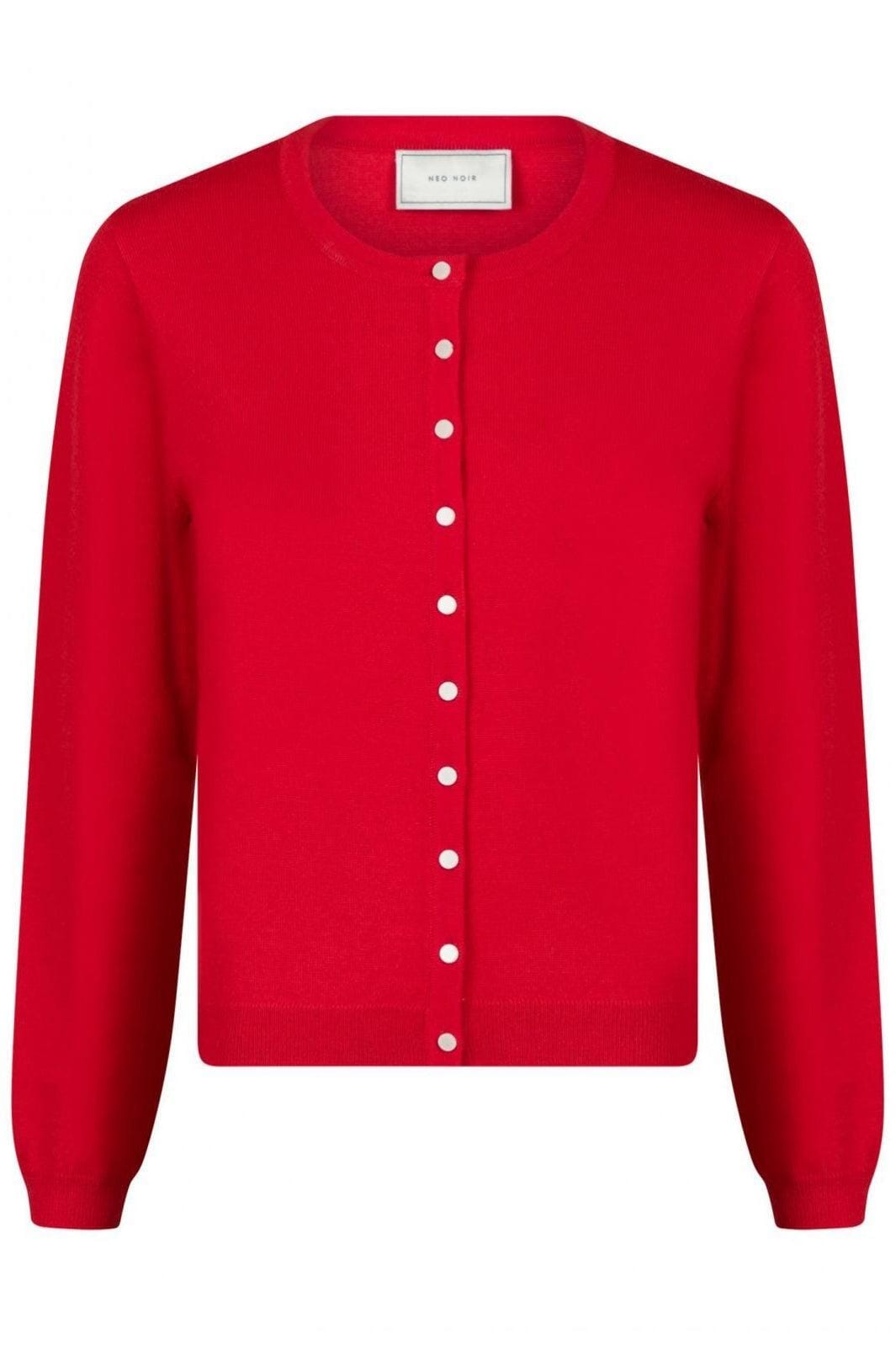 neo-noir-jilla-heavy-knit-cardigan-red_1.jpg Neo Noir - Jilla Heavy Knit Cardigan - Red
