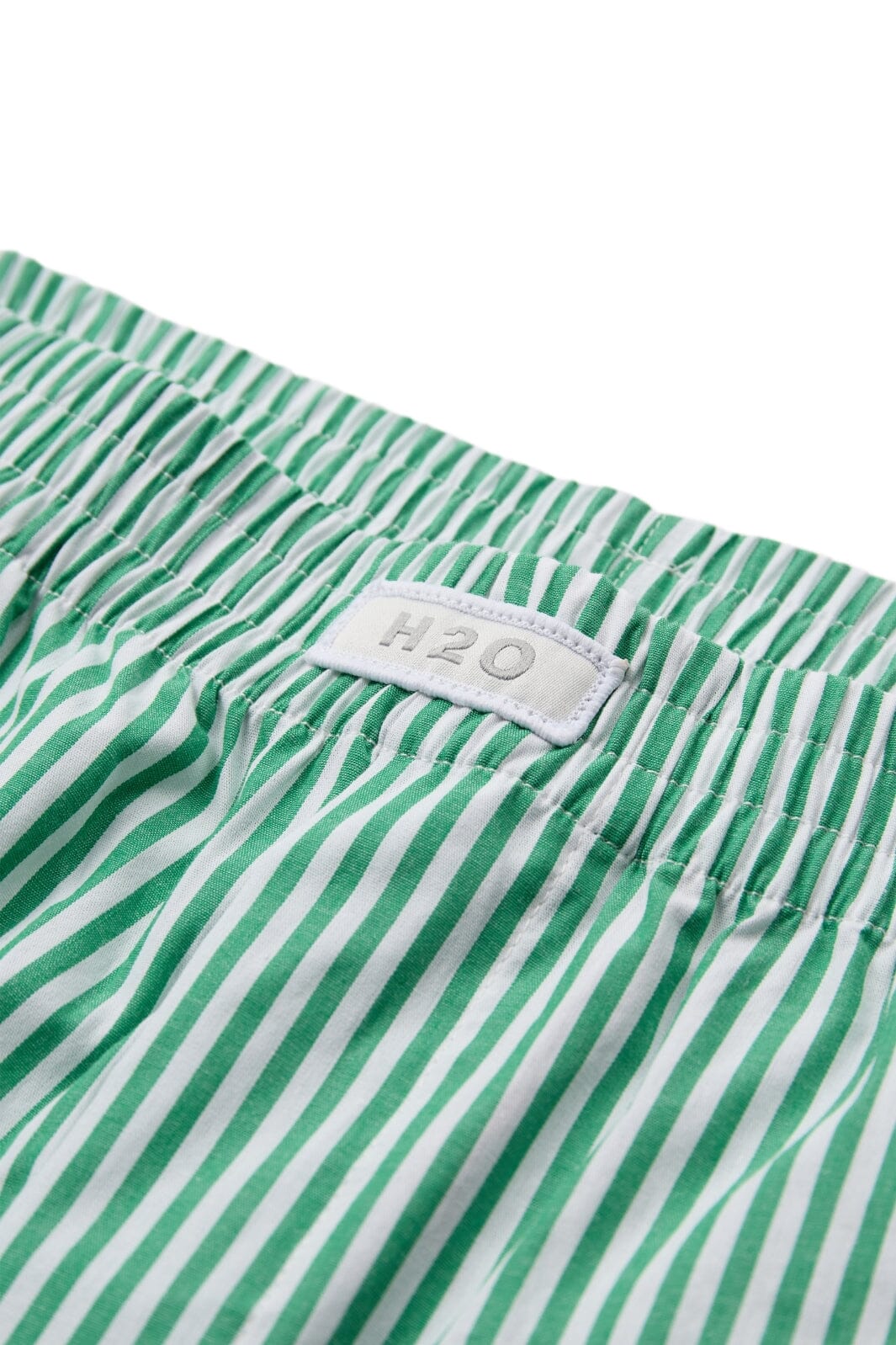 h2o-roenne-essential-pajamas-shorts-100165-1-7040-green-white_1.jpg H2O - Rønne Essential Pajamas Shorts 100165-1 - 7040 - Green/White
