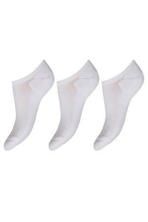 Hype The Detail - Sneaker 3-Pack 21500-65 - 1200 - Hvid
