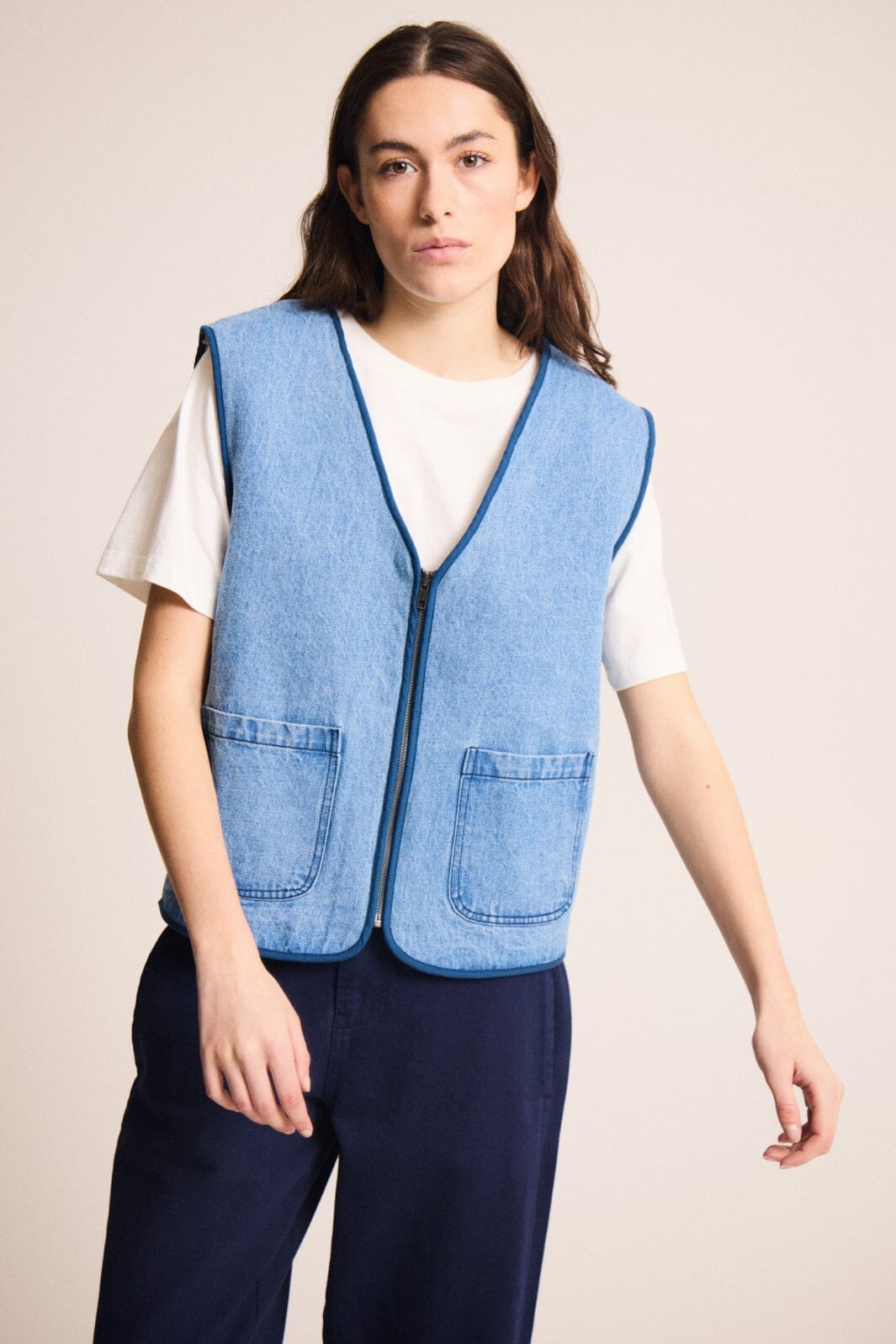 ichi-ihhiramo-wa-200393-authentic-mid-blue-denim_3.jpg Ichi - Ihhiramo Wa - 200393 Authentic Mid Blue, Denim Mode