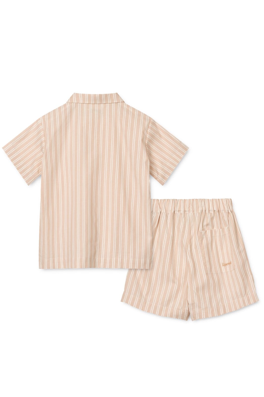 Liewood - Leona Stripe Set - Y/D stripe Sorbet rose / Creme de la creme Online Hot Salg