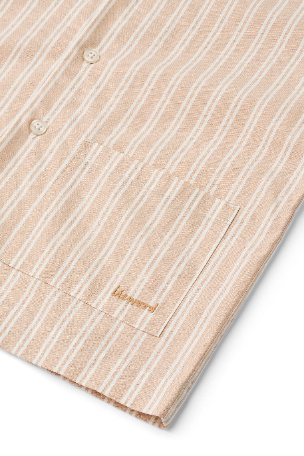 Liewood - Leona Stripe Set - Y/D stripe Sorbet rose / Creme de la creme Online Hot Salg