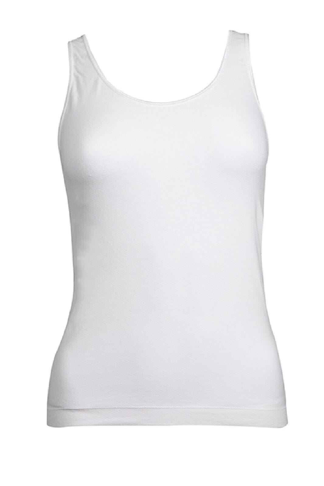 Soft basic - Haily Top wide strap 2 pak - white