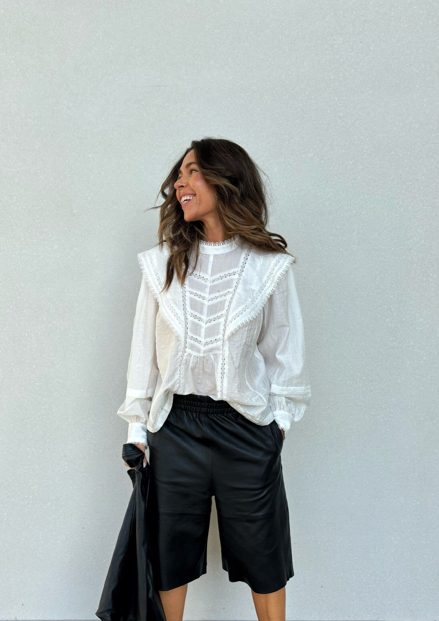 Gossia - Nasringo Blouse G1970 - Off-White Online Hot Salg