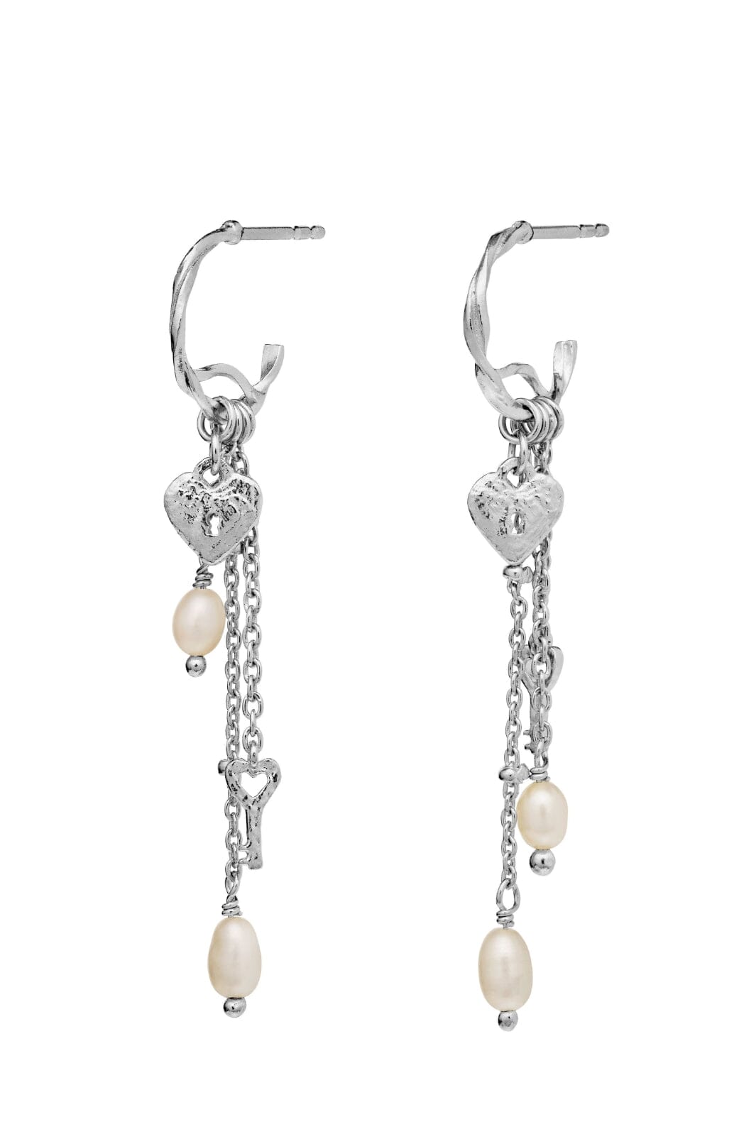 Maanesten - Idris Earrings 9952c - 925 Sterling Silver