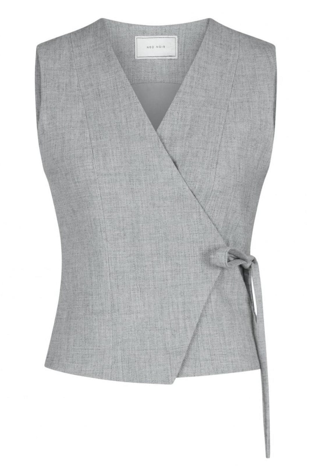 neo-noir-samara-wrap-waistcoat-grey-melange_1.jpg Neo Noir - Samara Wrap Waistcoat - Grey Melange