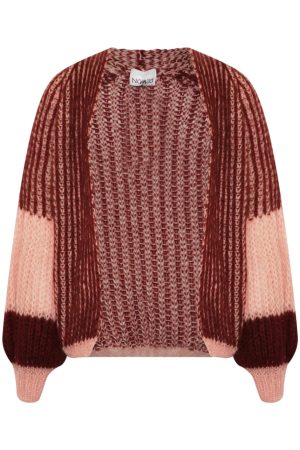 Noella - Liana Knit Cardigan - 1287 Rust Blush Combo Levere