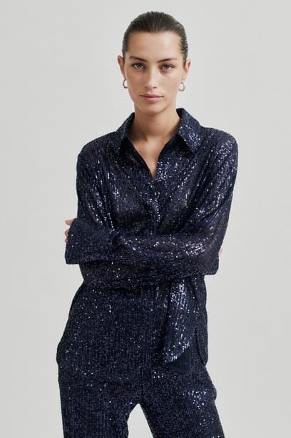 Second Female - Moonshine Trousers 57783 - 5994 Night Sky