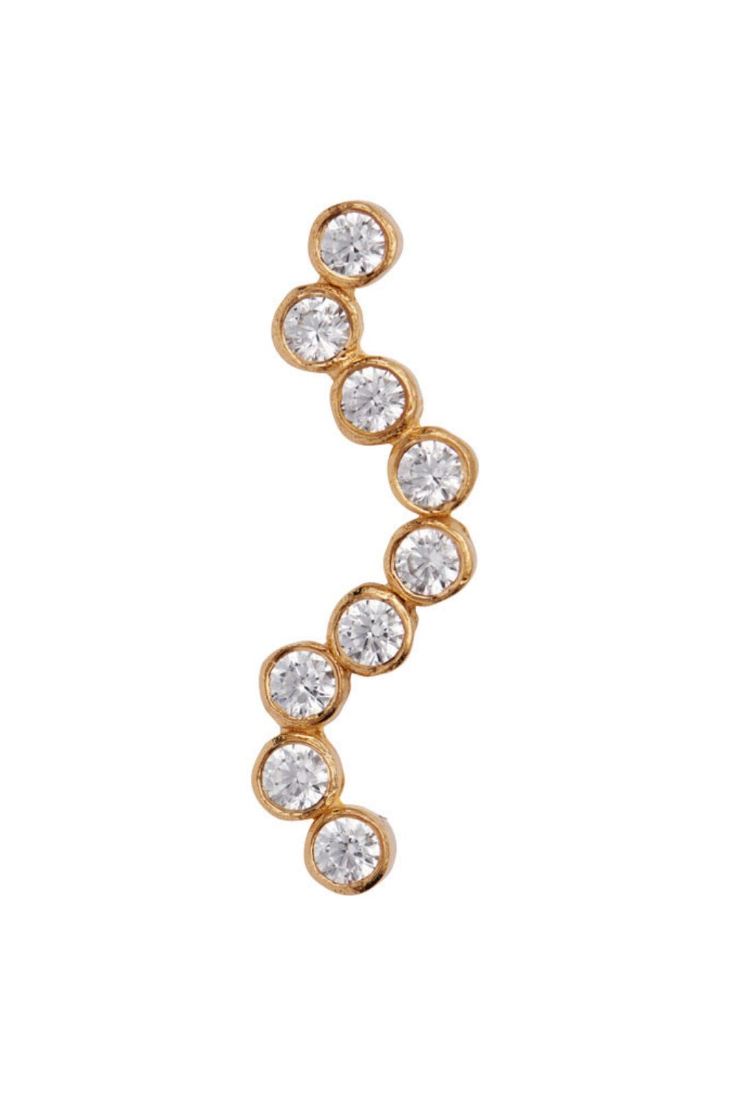 Stine A - Midnight Sparkle Earring Goldenen - Right - 1250-02-R